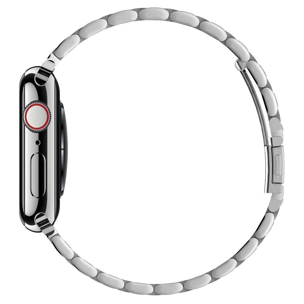 Spigen Modern Fit reim for Apple Watch 49mm / 46mm / 45mm / 44mm / 42mm Series, Sølv 062MP25404