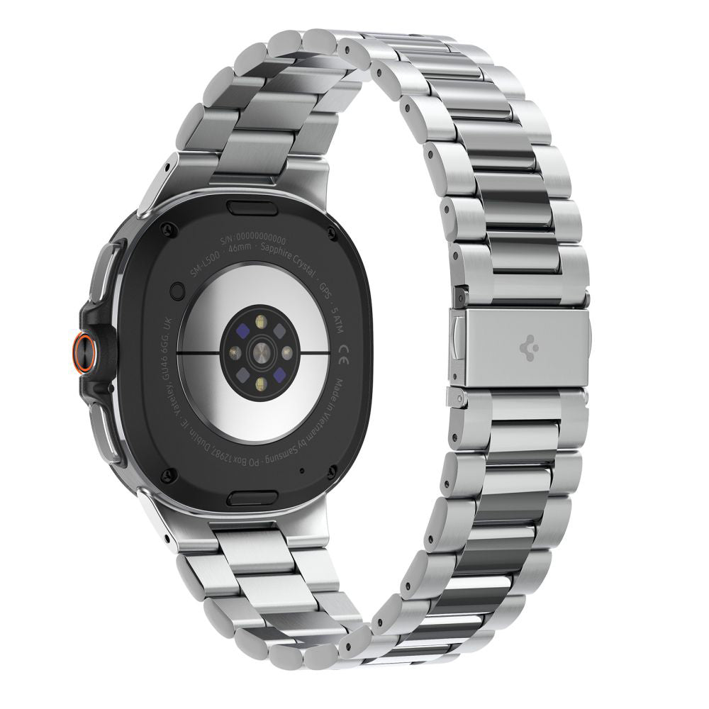 Spigen Modern Fit reim til Samsung Galaxy Watch8 / Watch8 Classic Series, Sølv AMP10120