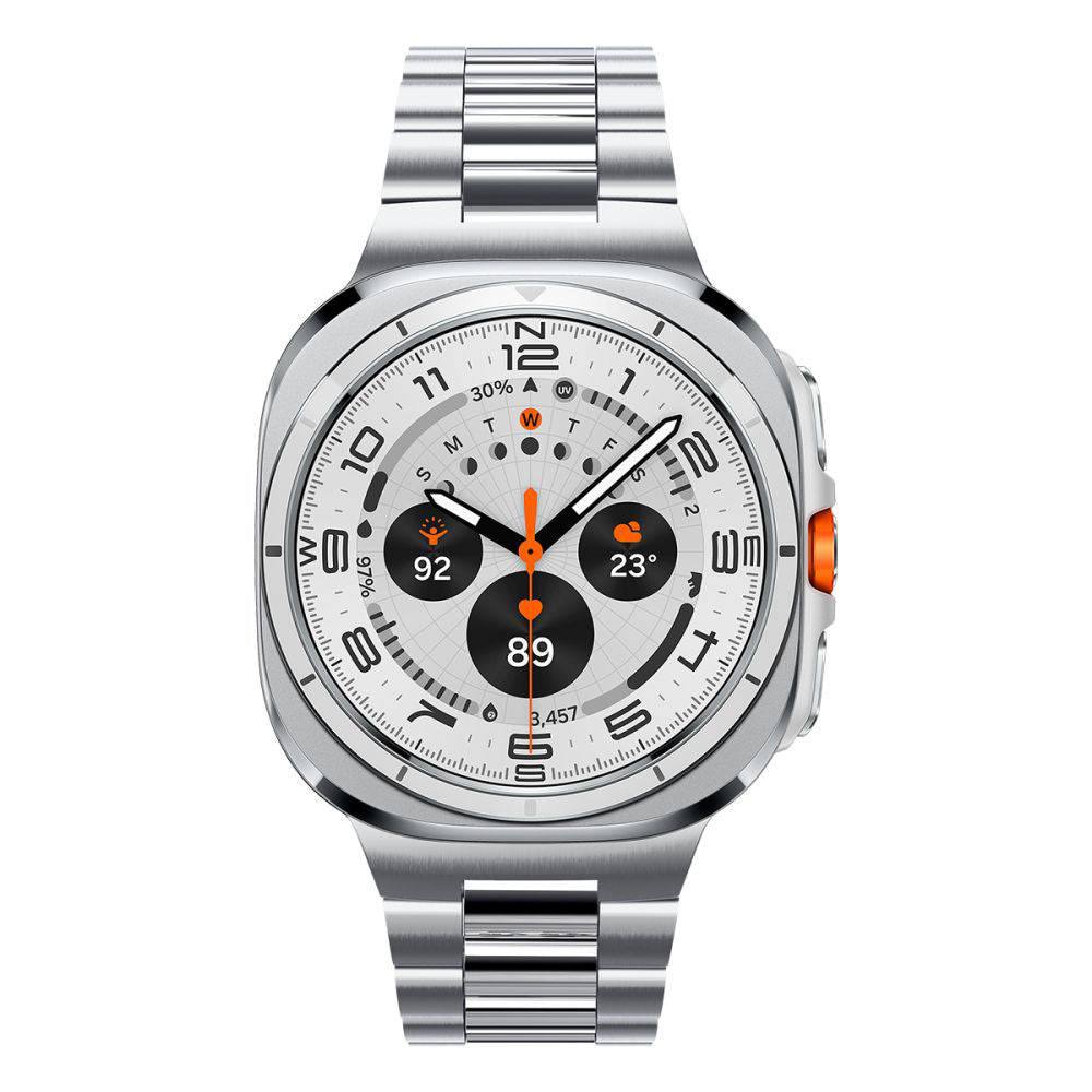 Spigen Modern Fit rem for Samsung Galaxy Watch Ultra Series, Sølv AMP08823