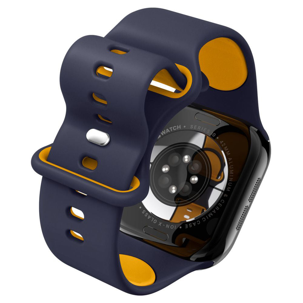 Spigen Nano Pop reim for Apple Watch 42mm / 41mm / 40mm / 38mm Series, Marineblå AMP09325