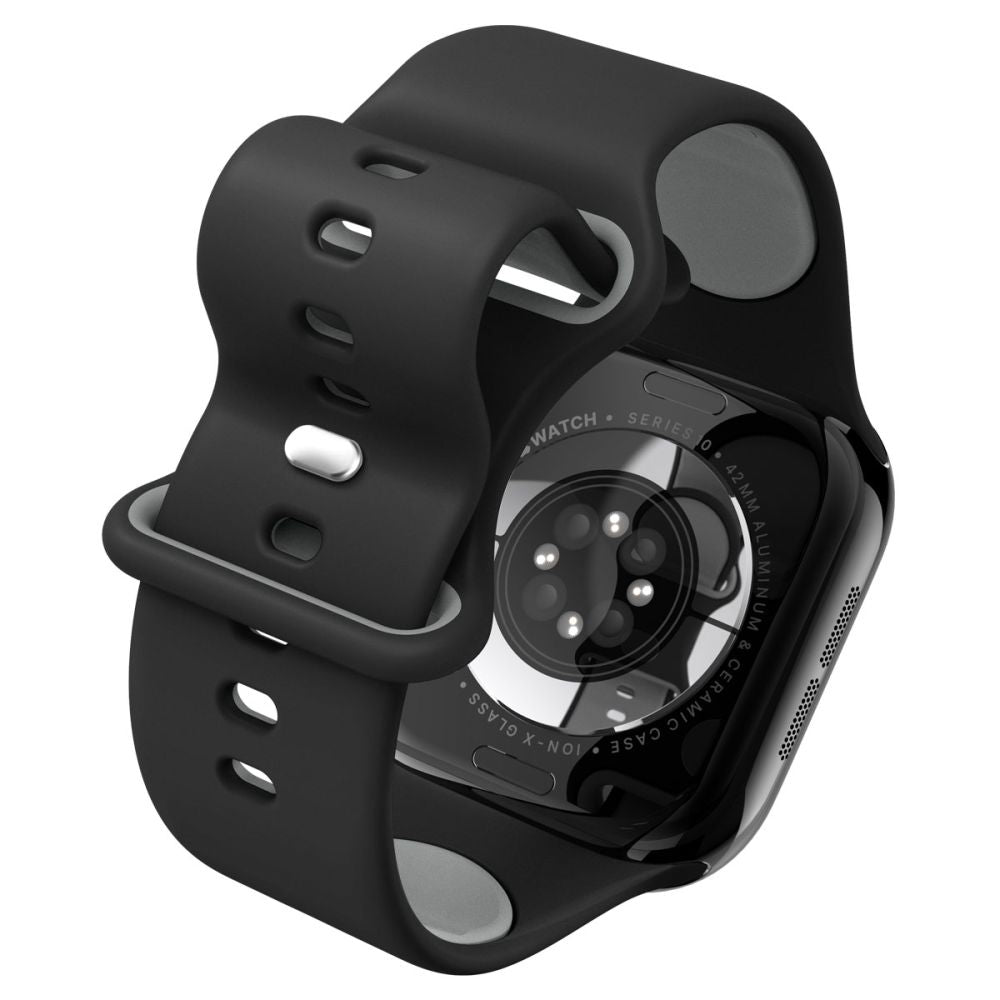 Spigen Nano Pop reim for Apple Watch 42mm / 41mm / 40mm / 38mm Series, Svart AMP09324