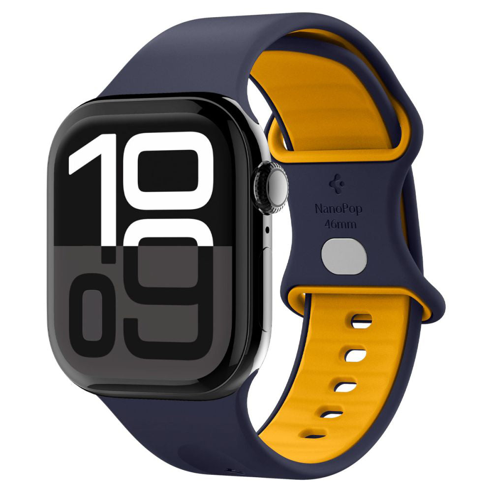 Spigen Nano Pop reim for Apple Watch 49mm / 46mm / 45mm / 44mm / 42mm Series, Marineblå AMP09322