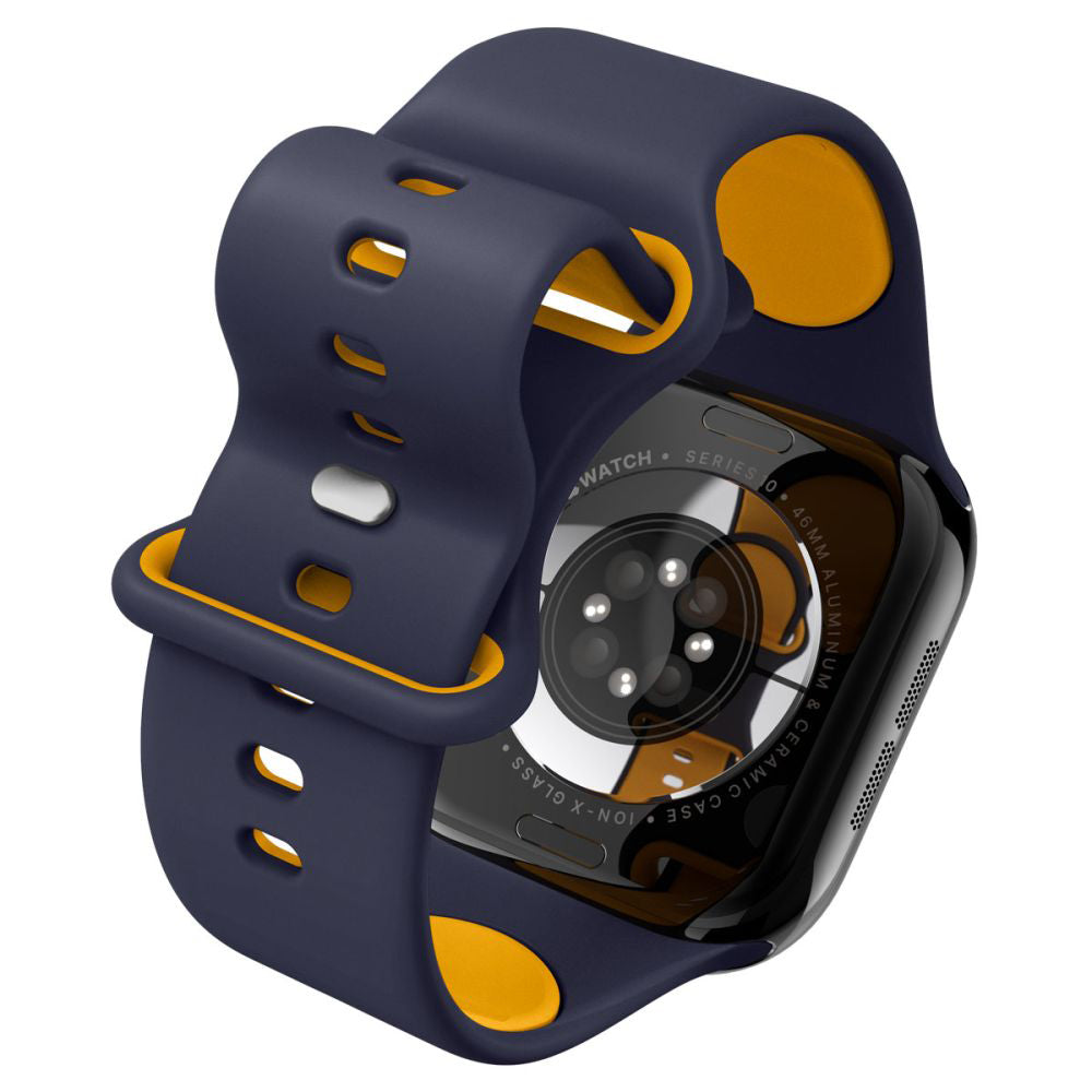 Spigen Nano Pop reim for Apple Watch 49mm / 46mm / 45mm / 44mm / 42mm Series, Marineblå AMP09322