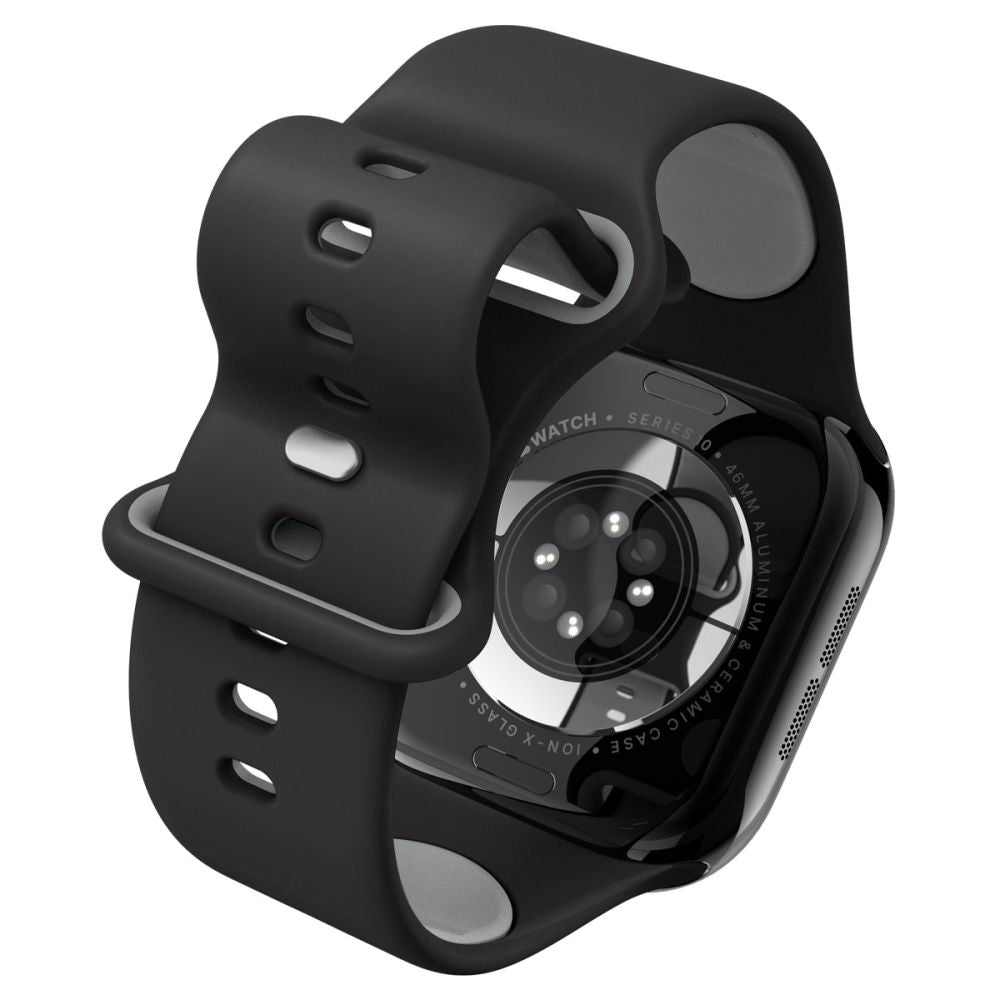 Spigen Nano Pop reim for Apple Watch 49mm / 46mm / 45mm / 44mm / 42mm Series, Svart AMP09321