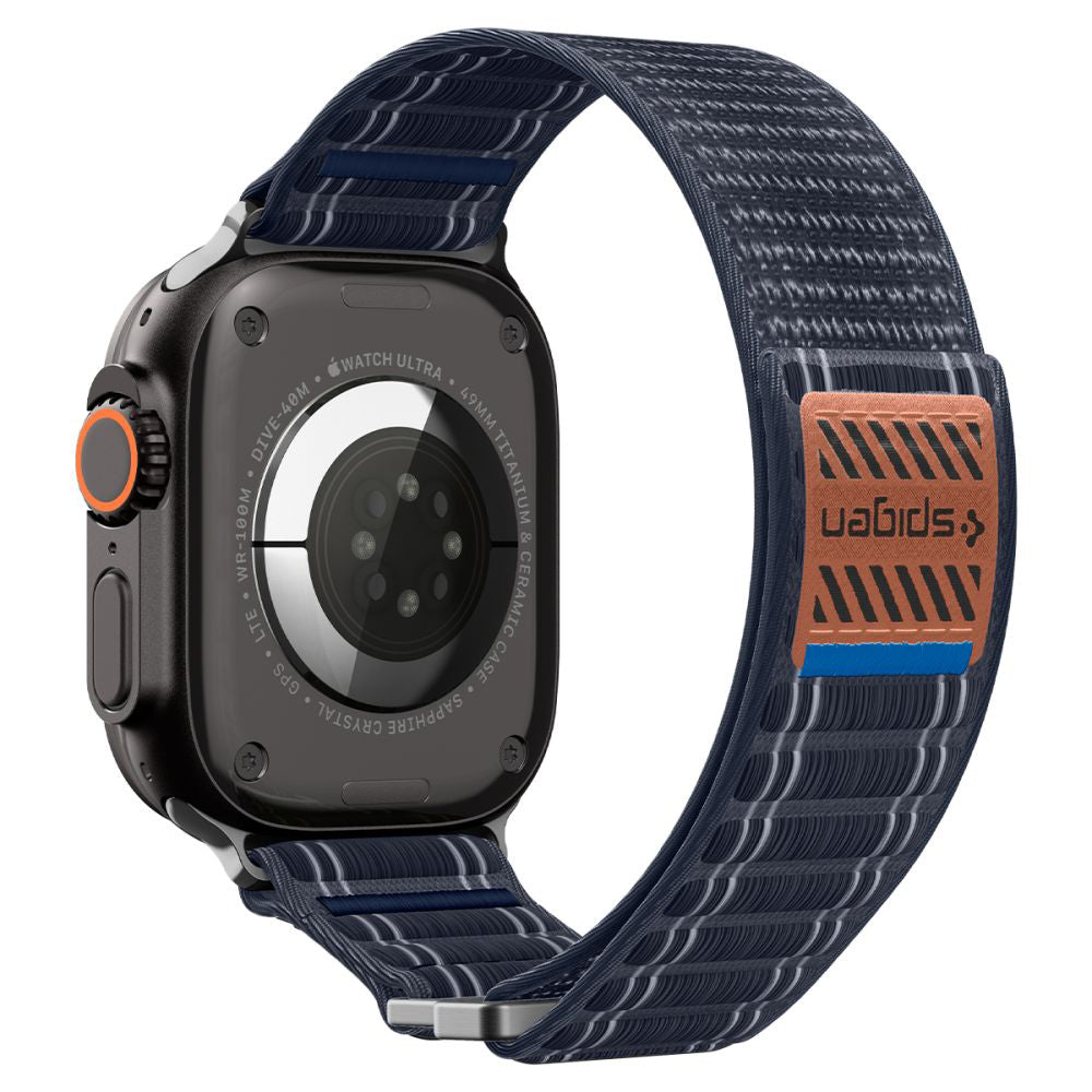 Spigen WBF0 rem for Apple Watch 49mm / 46mm / 45mm / 44mm-serien, Marineblå AMP10143
