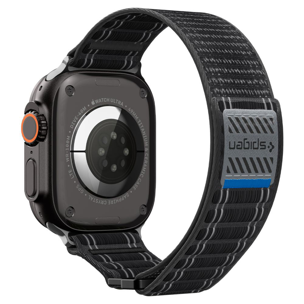 Spigen WBF0 reim for Apple Watch 49mm / 46mm / 45mm / 44mm Series, Svart AMP10141