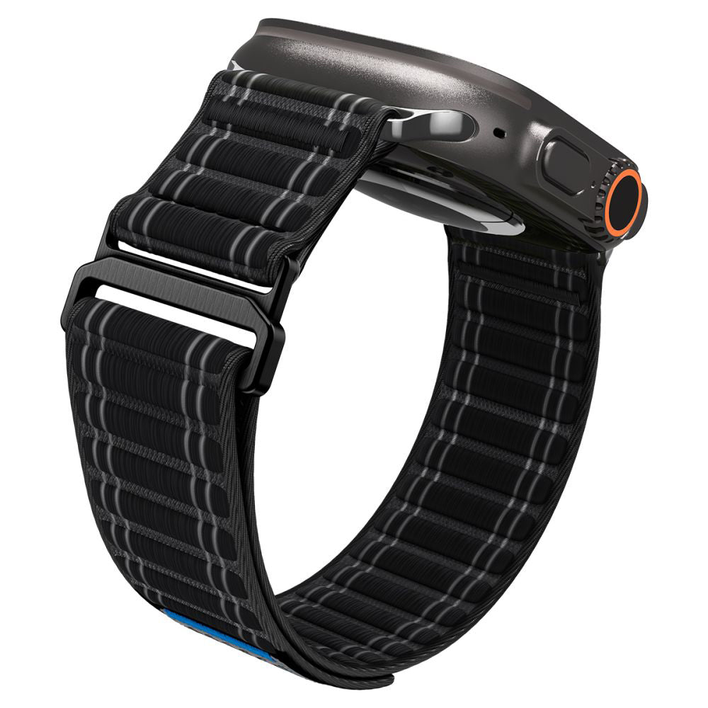 Spigen WBF0 reim for Apple Watch 49mm / 46mm / 45mm / 44mm Series, Svart AMP10141