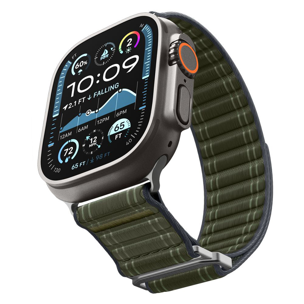 Spigen WBF0 reim for Apple Watch 49mm / 46mm / 45mm / 44mm Series, Grønn AMP10142