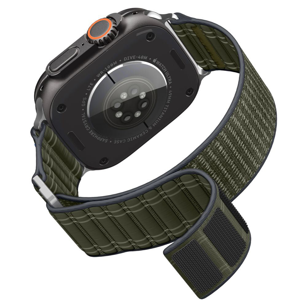 Spigen WBF0 reim for Apple Watch 49mm / 46mm / 45mm / 44mm Series, Grønn AMP10142