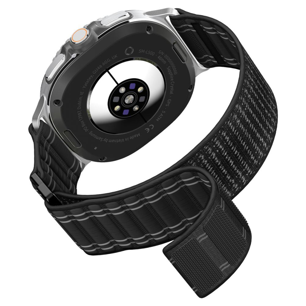Spigen WBF0 reim for Samsung Galaxy Watch8 / Watch8 Classic Series, Svart AMP10153