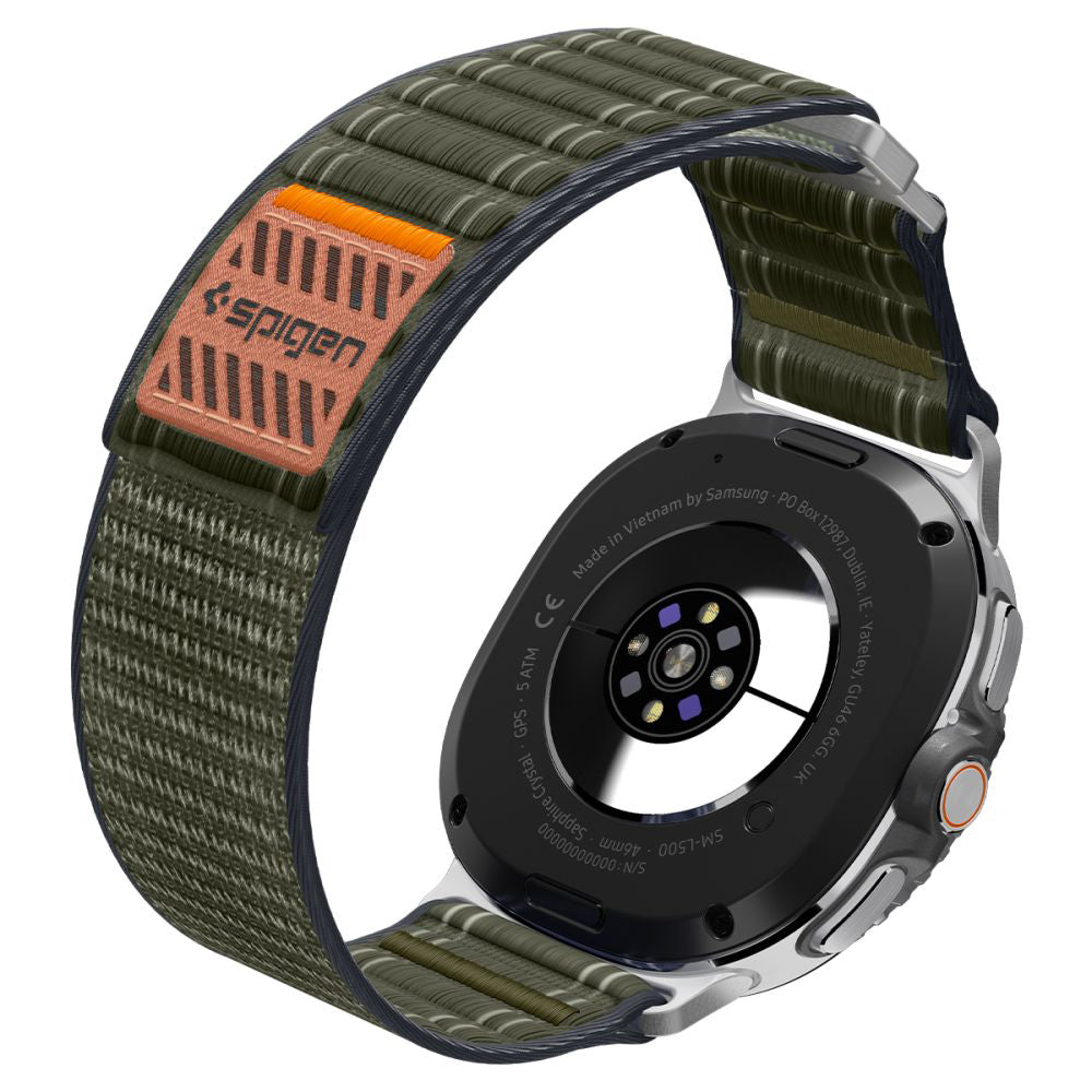 Spigen WBF0 rem for Samsung Galaxy Watch8 / Watch8 Classic Series, grønn AMP10154