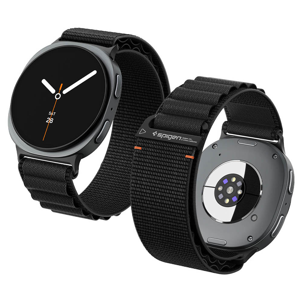 Spigen WBF1 rem for Samsung Galaxy Watch9 / Watch8 / Watch8 Classic Series, svart AMP11607