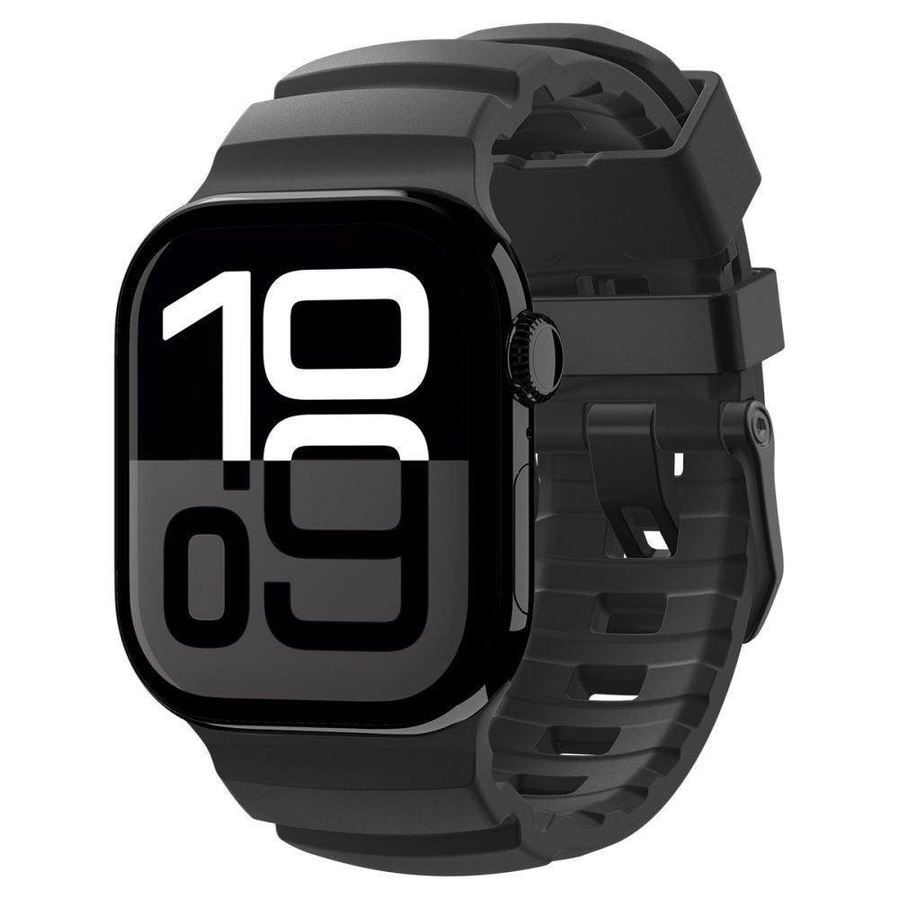 Spigen WBS2 reim for Apple Watch 49mm / 46mm / 45mm / 44mm Series, Svart AMP10508