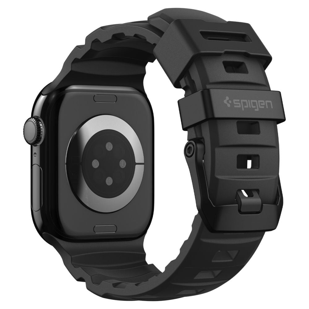 Spigen WBS2 reim for Apple Watch 49mm / 46mm / 45mm / 44mm Series, Svart AMP10508