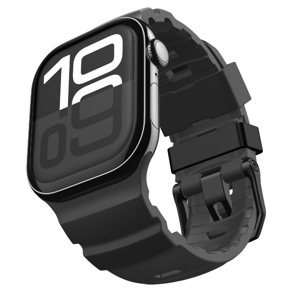 Spigen WBS2 reim for Apple Watch 49mm / 46mm / 45mm / 44mm Series, Svart AMP10508