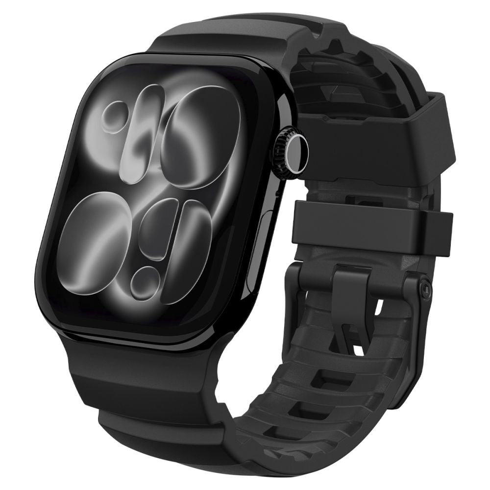 Spigen WBS2 reim for Apple Watch 49mm / 46mm / 45mm / 44mm Series, Svart AMP10508