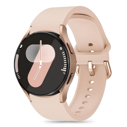 Tech-Protect silikonrem for Samsung Galaxy Watch7 / Watch FE / Watch6 / Watch5 / Watch4-serien, Beige