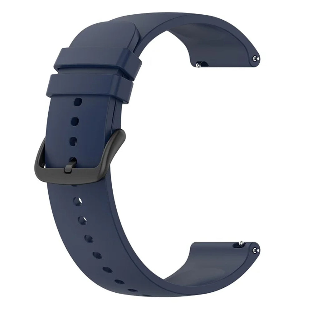 Techsuit W001 reim for Samsung Galaxy Watch / Huawei Watch Series, 20mm, Mørkeblå