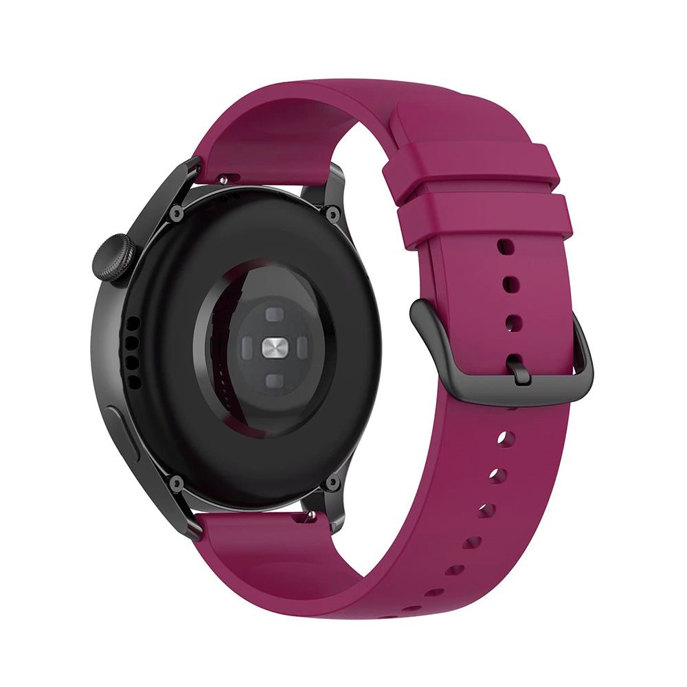 Techsuit W001 reim for Samsung Galaxy Watch / Huawei Watch Series, 20mm, Rød