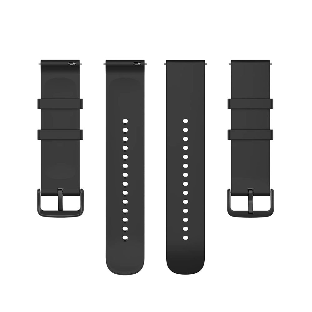 Techsuit W001 reim for Samsung Galaxy Watch / Huawei Watch Series, Svart