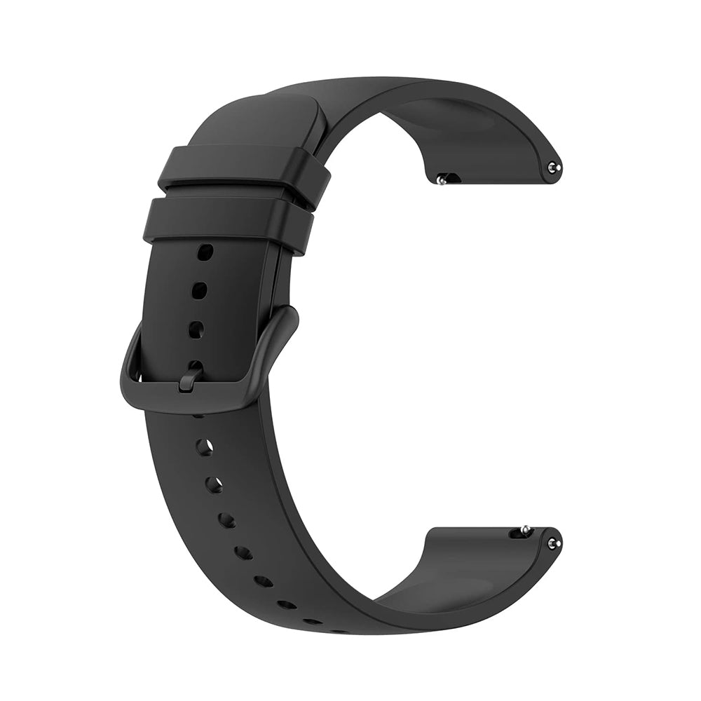 Techsuit W001 reim for Samsung Galaxy Watch / Huawei Watch Series, Svart