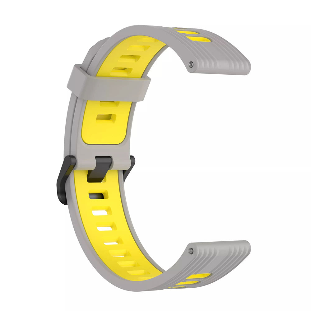 Techsuit W002 reim for Huawei Watch / Xiaomi Watch Series, 22mm, Grå