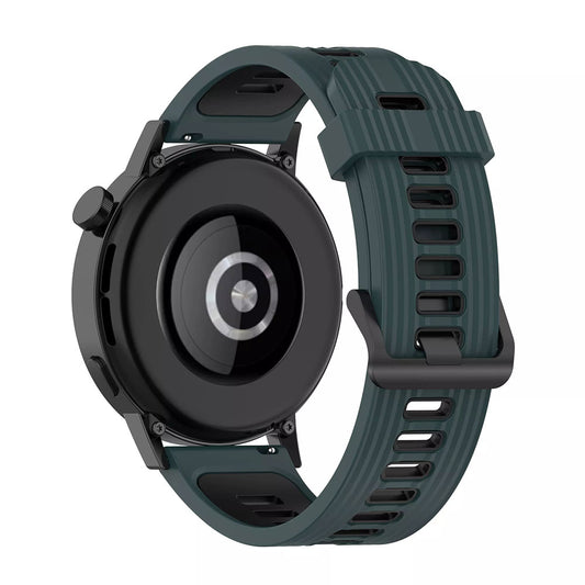 Techsuit W002 reim for Samsung Galaxy Watch / Huawei Watch Series, 20mm, Grønn