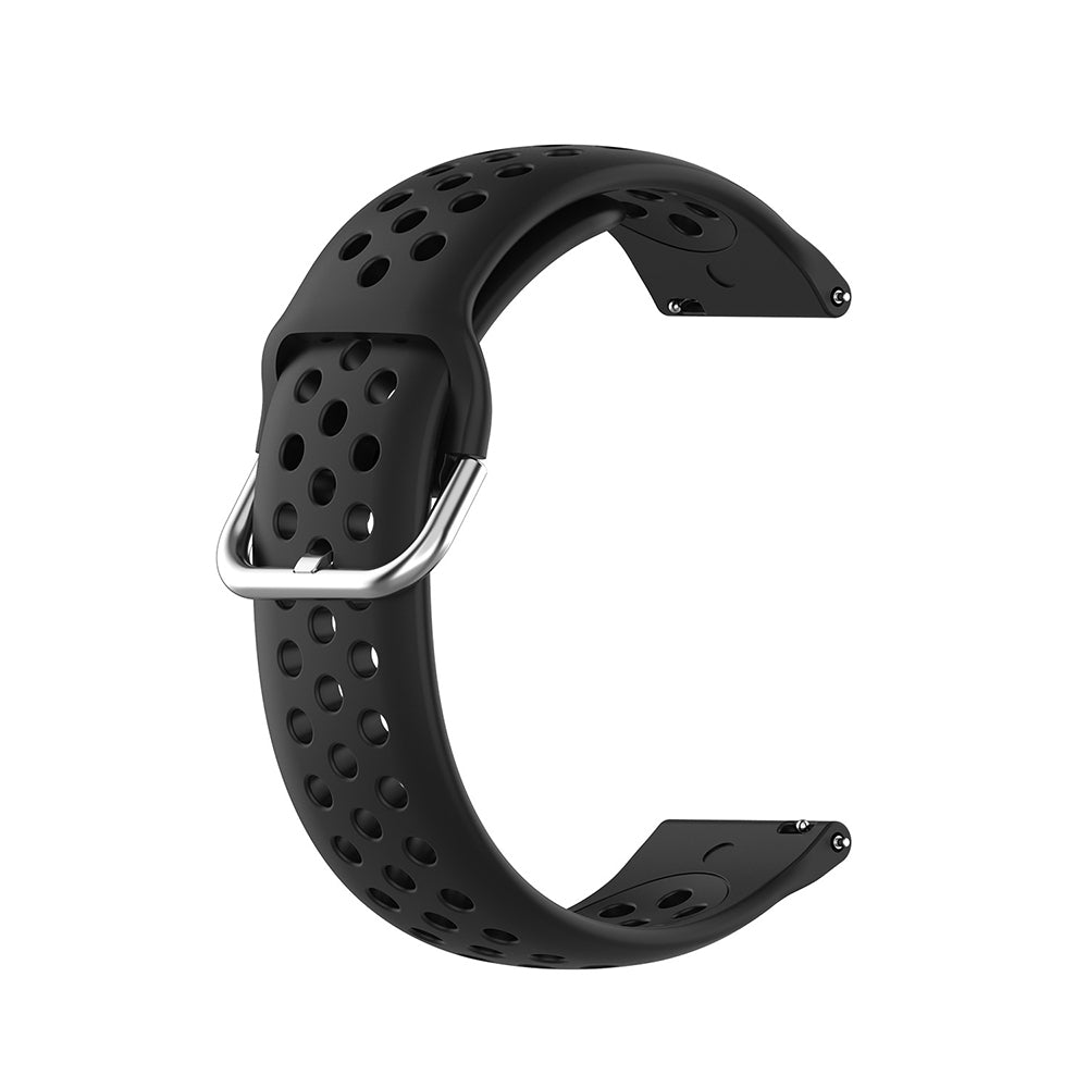 Techsuit W004 reim for Samsung Galaxy Watch / Huawei Watch Series, 20mm, Svart