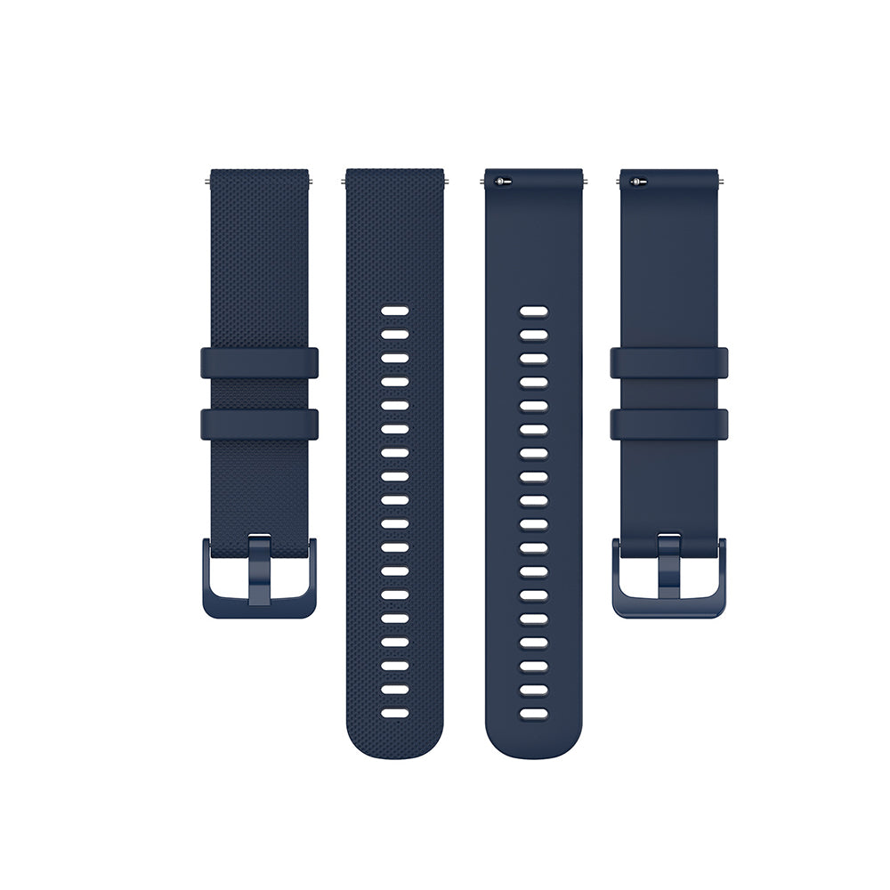 Techsuit W006 reim for Huawei Watch / Garmin Watch Series, 18mm, Blå