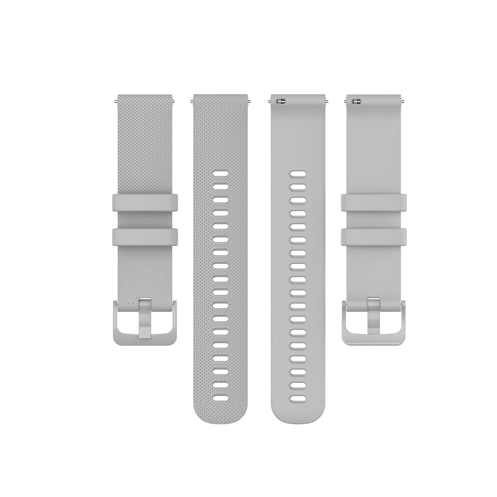 Techsuit W006 reim for Huawei Watch / Garmin Watch Series, 18mm, Grå