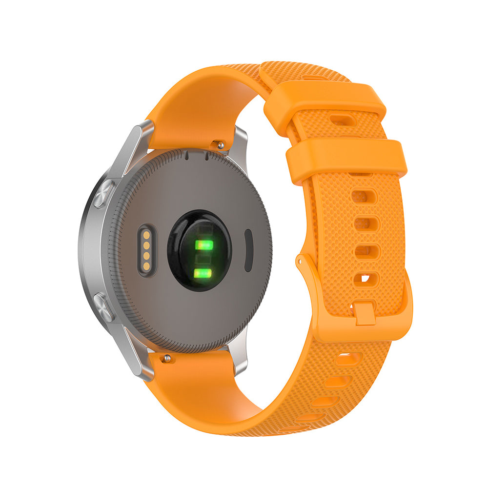 Techsuit W006 reim for Huawei Watch / Garmin Watch Series, 18mm, Oransje