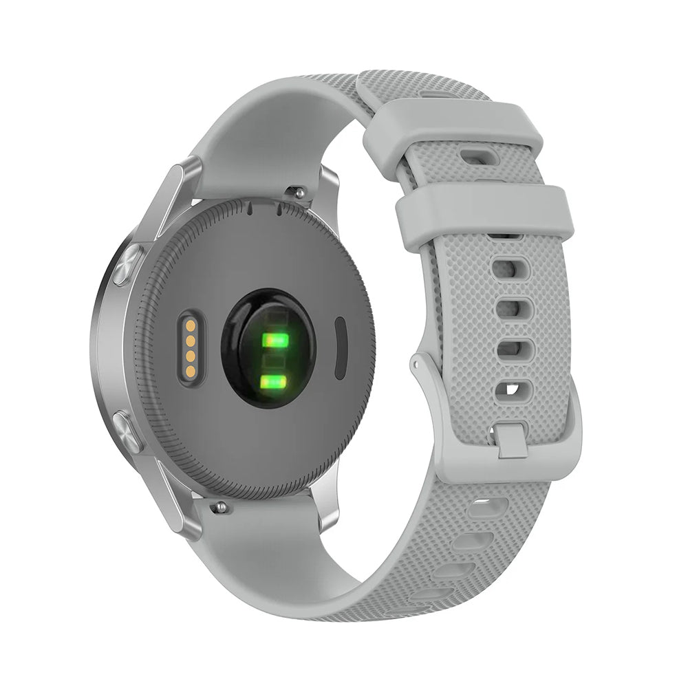 Techsuit W006 reim for Samsung Galaxy Watch / Huawei Watch Series, 20mm, Grå
