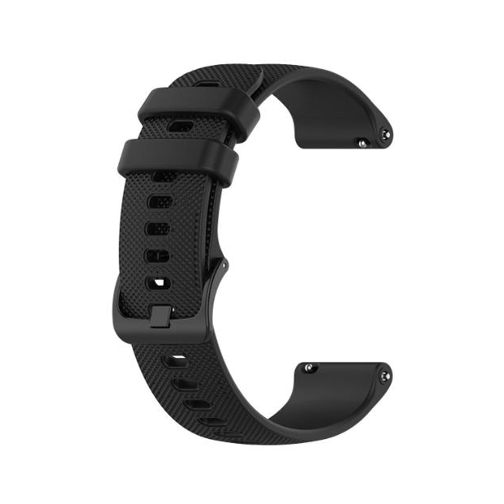 Techsuit W006 reim for Samsung Galaxy Watch / Huawei Watch Series, 22mm, Svart