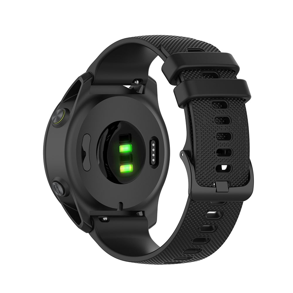 Techsuit W006 reim for Samsung Galaxy Watch / Huawei Watch Series, 22mm, Svart