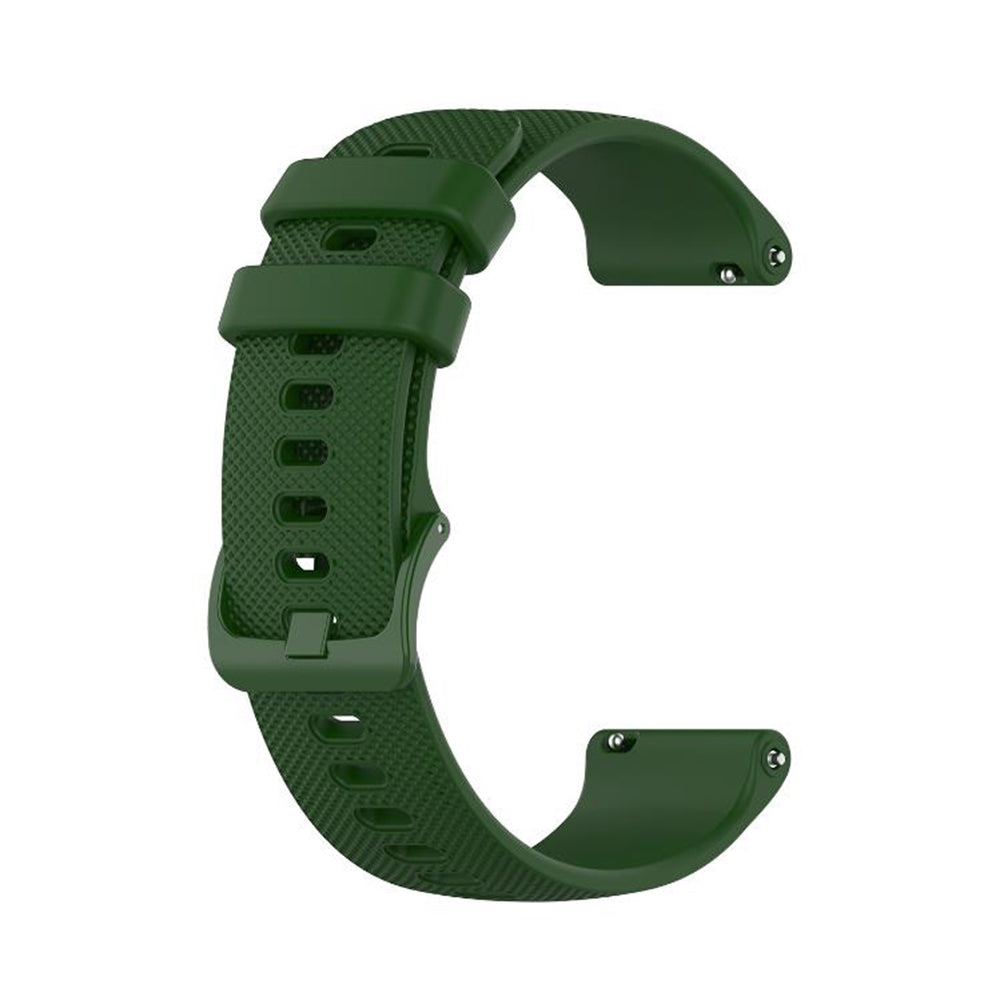Techsuit W006 reim for Samsung Galaxy Watch / Huawei Watch Series, 22mm, Grønn