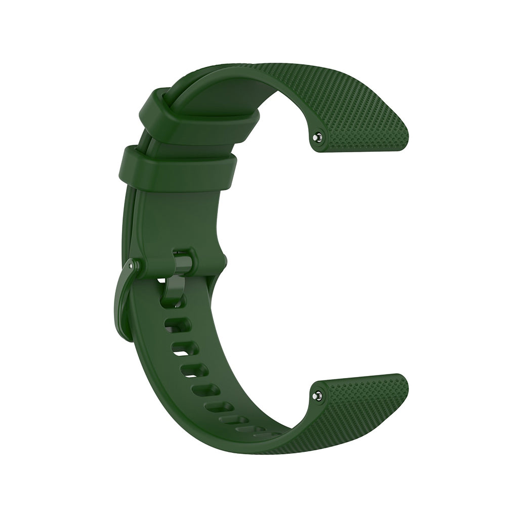 Techsuit W006 reim for Samsung Galaxy Watch / Huawei Watch Series, 22mm, Grønn