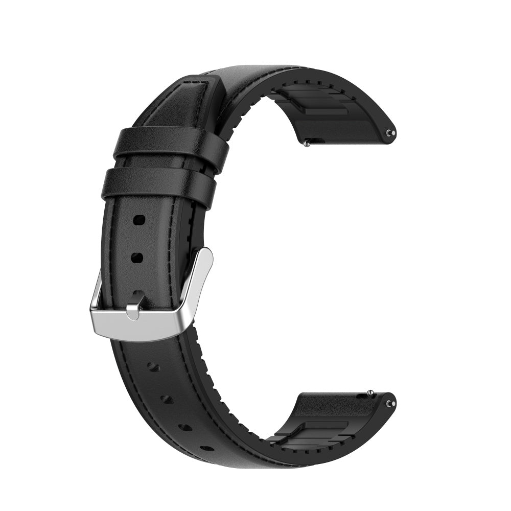 Techsuit W007 reim for Samsung Galaxy Watch / Huawei Watch Series, 22mm, Svart