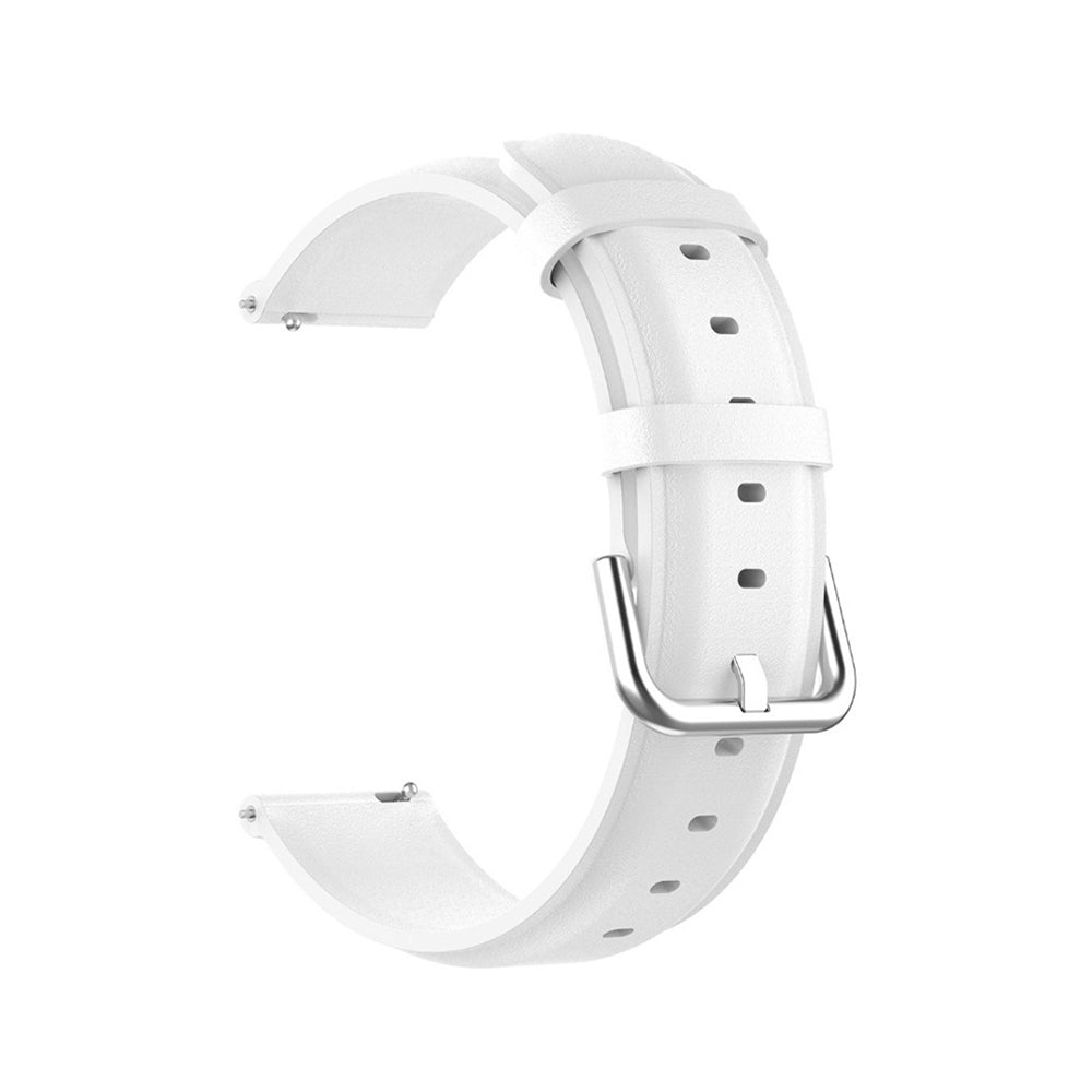 Techsuit W007PU reim for Samsung Galaxy Watch / Huawei Watch Series, 20mm, Hvit