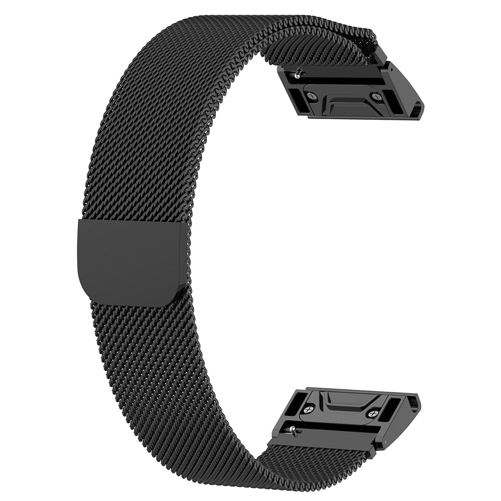 Techsuit W009 reim for Garmin Watch Fenix / Forerunner Series, 22mm, Svart
