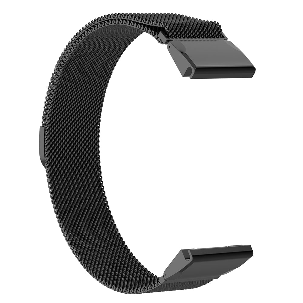 Techsuit W009 reim for Garmin Watch Fenix / Forerunner Series, 22mm, Svart