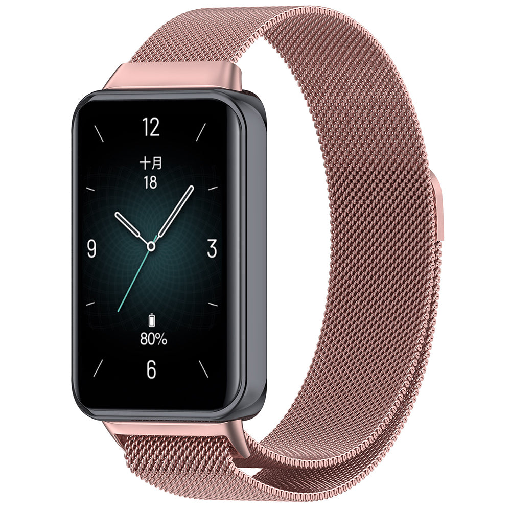 Techsuit W009 reim for Honor Band 9, Rosa