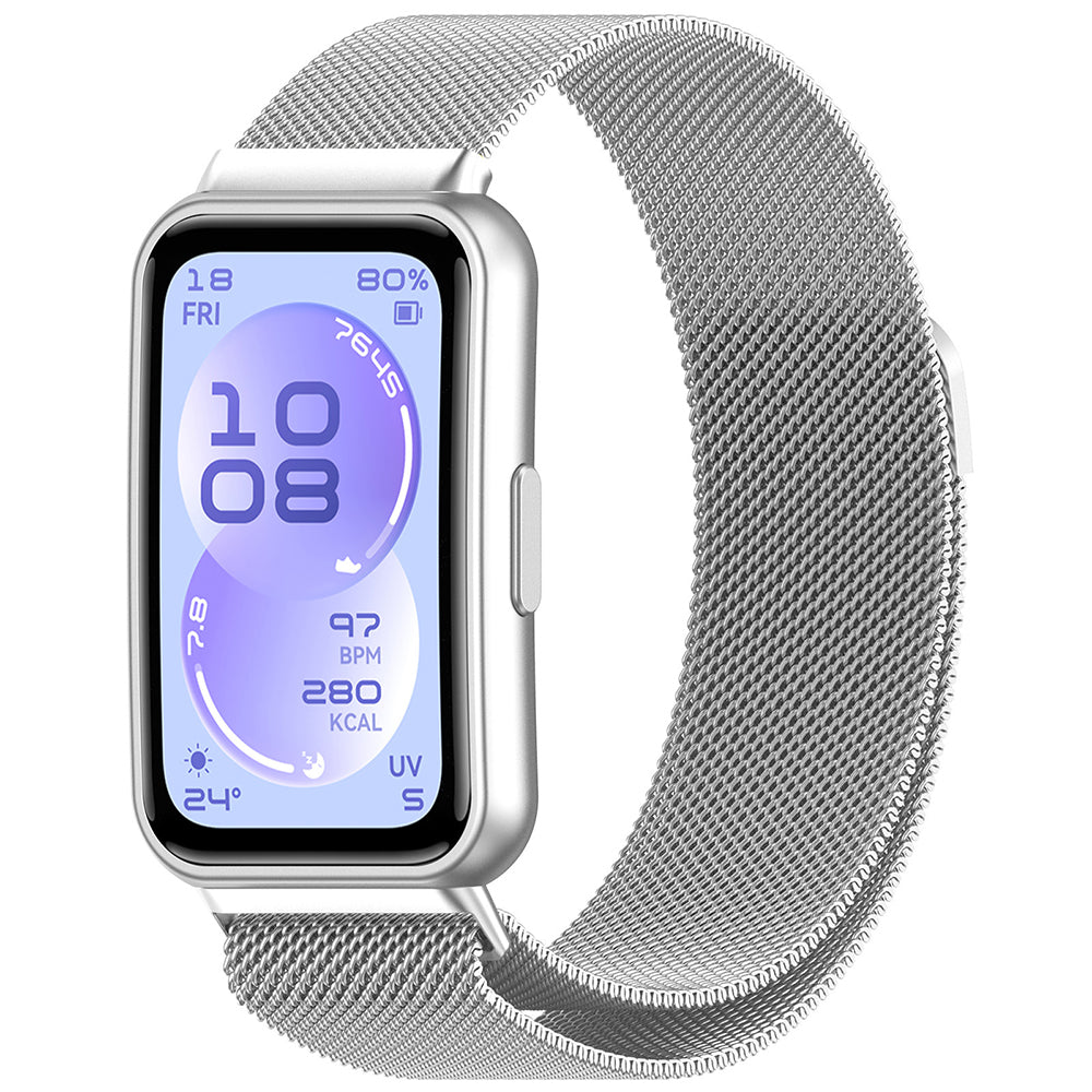 Techsuit W009 reim for Huawei Band 11 / 11 Pro, Sølv