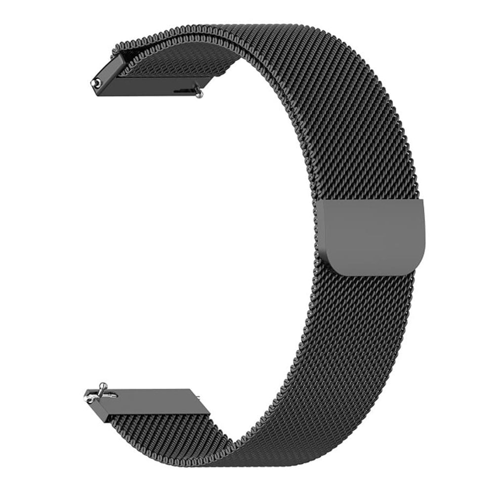 Techsuit W009 reim for Huawei Watch / Garmin Watch Series, 18mm, Svart