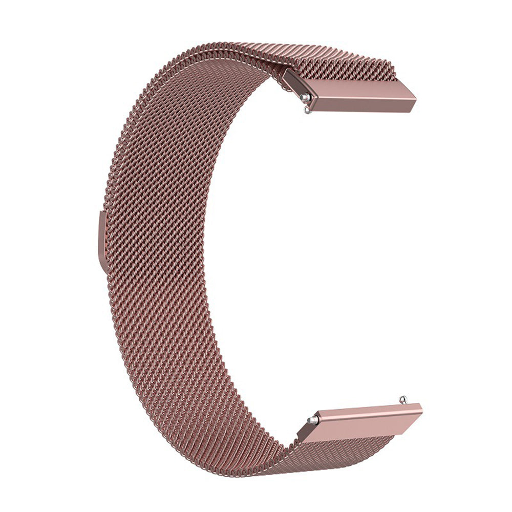 Techsuit W009 reim for Huawei Watch / Garmin Watch Series, 18mm, Roségull