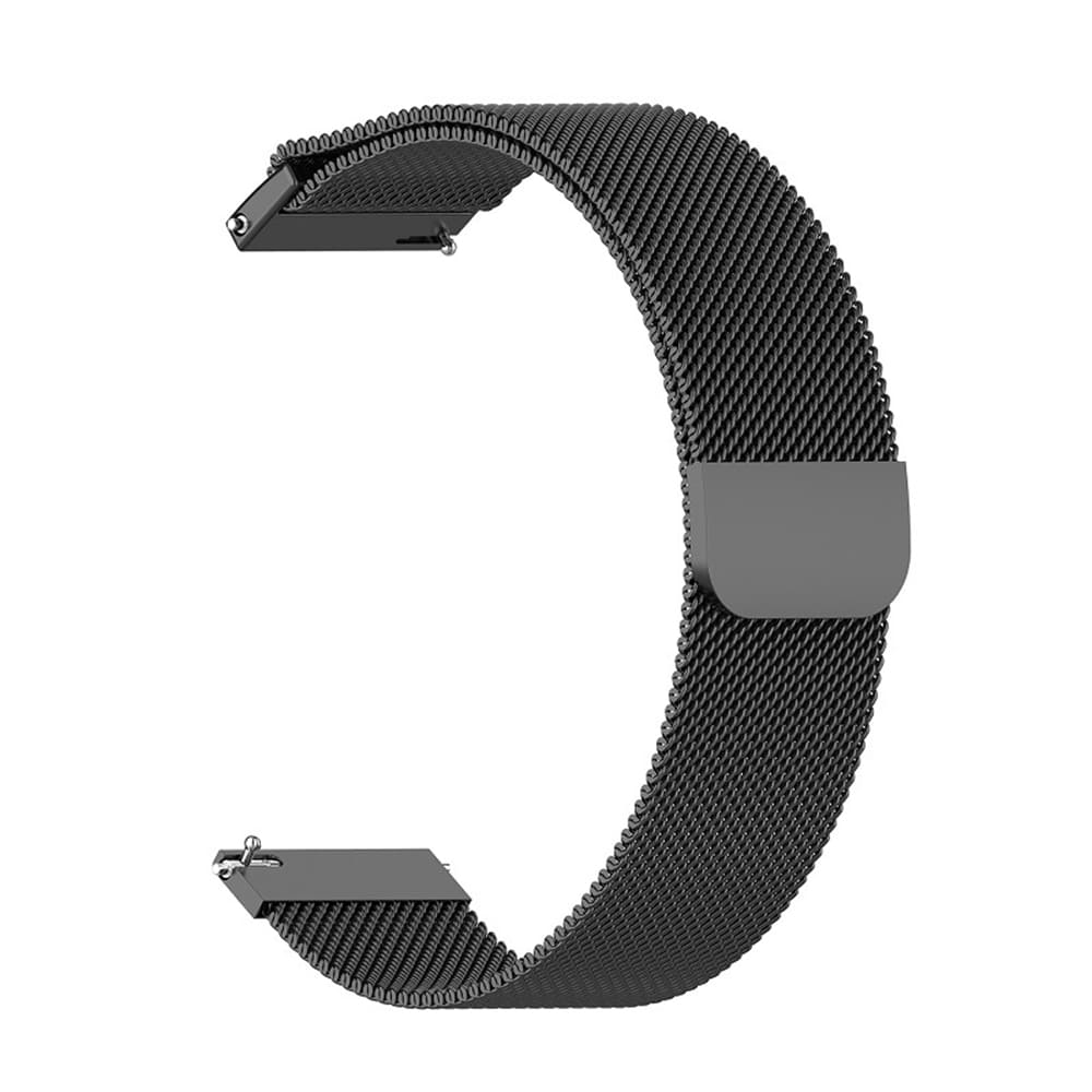 Techsuit W009 reim for Samsung Galaxy Watch / Huawei Watch Series, 22mm, Svart