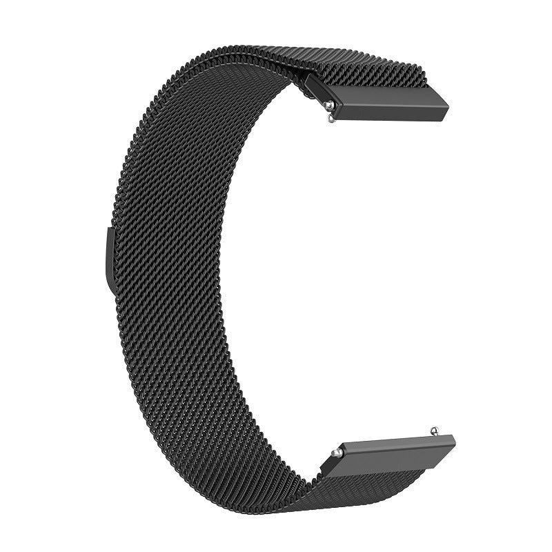 Techsuit W009 reim for Samsung Galaxy Watch / Huawei Watch Series, 22mm, Svart