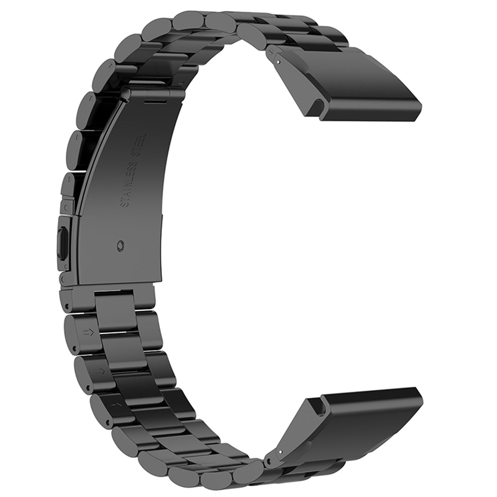 Techsuit W010 reim for Garmin Instinct / Approach / Fenix Watch Series, 20mm, Svart