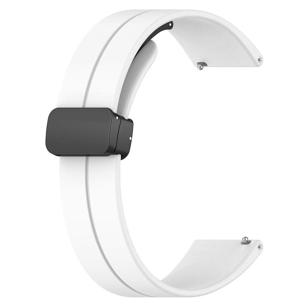 Techsuit W011 reim for Huawei Watch / Garmin Watch Series, 18mm, Hvit