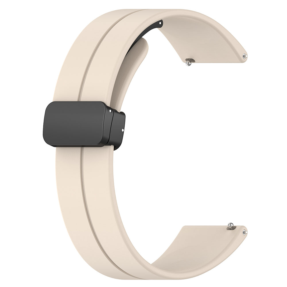 Techsuit W011 reim for Huawei Watch / Garmin Watch Series, 18mm, Beige