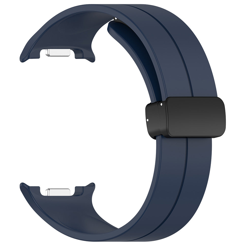 Techsuit W011 reim for Samsung Galaxy Watch 8 Classic / Watch8 44mm / Watch 8 40mm, Marineblå